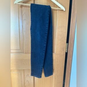 Super skinny Levi’s dark wash